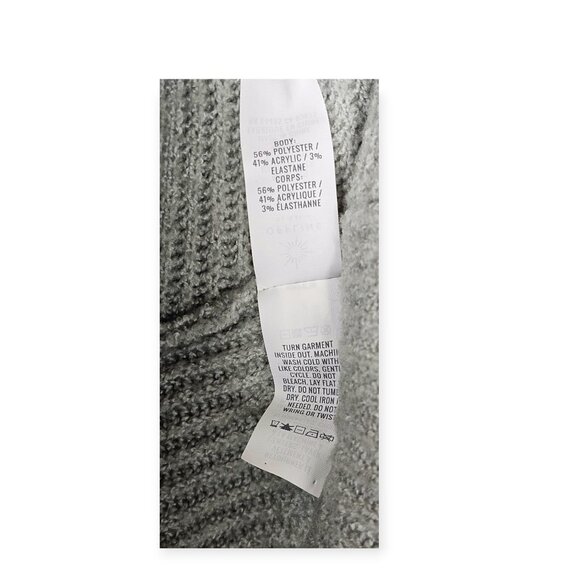 OFFLINE by Aerie Twist Front Sweater - Women's Medium - Rib Knit Green - Picture 9 of 10